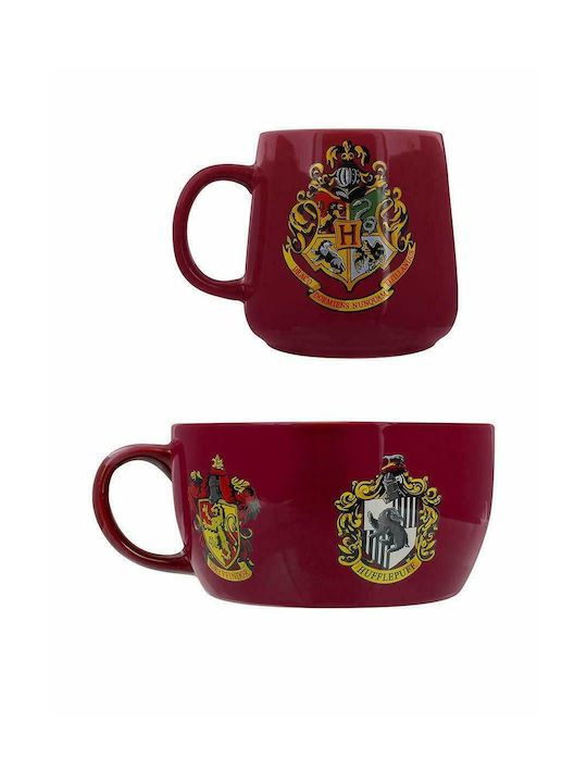 GB eye Harry Potter Crests Breakfast Set Ceramic Cup Multicolour BS0001