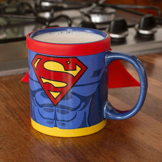 Thumbs Up Superman Чаша Керамично Син 250мл