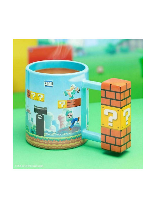 Paladone Level Shaped Mug Ceramic Multicolored