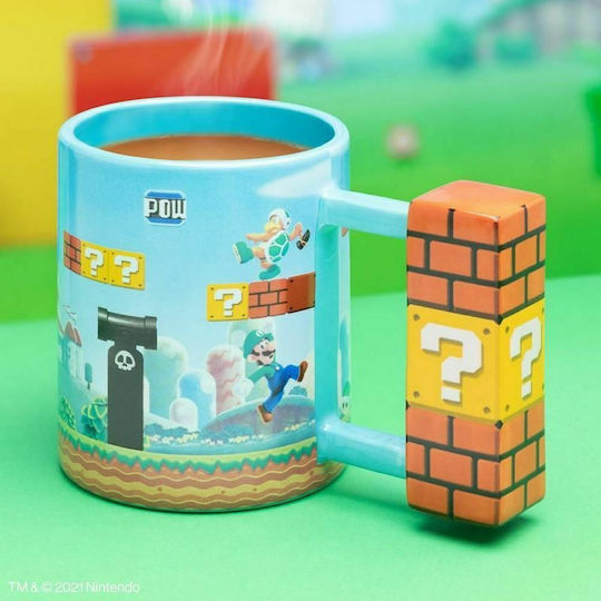 Paladone Level Shaped Becher Keramik Mehrfarbig