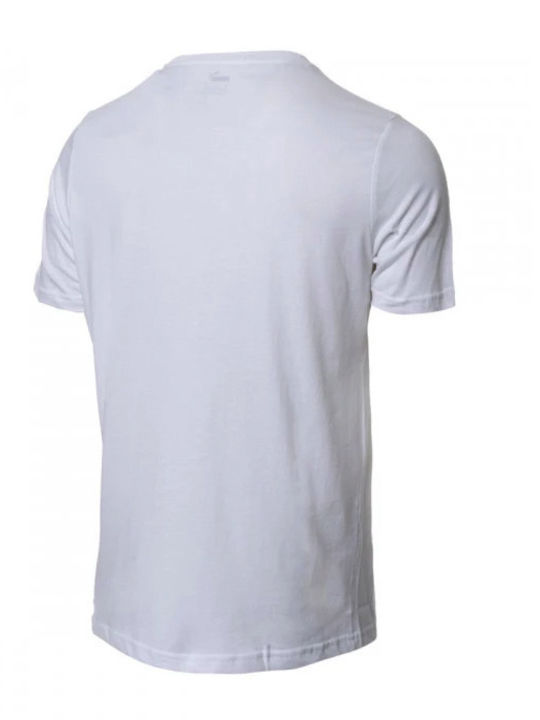 Puma Wording Men's Short Sleeve T-shirt White