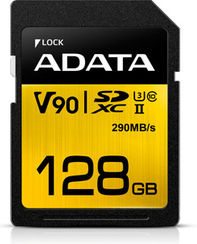 Adata Premier One SDXC 128GB U3 V90 UHS-II 290MB/s
