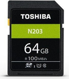 Toshiba N203 SDXC 64GB U1 UHS-I 100MB/s
