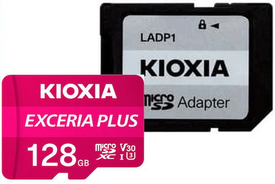 Kioxia Exceria Plus microSDXC 128GB U3 V30 A1 UHS-I
