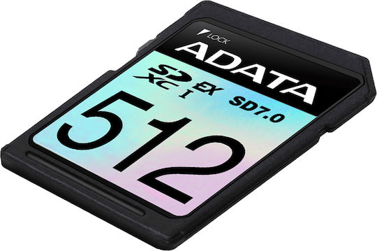 Adata Premier Extreme SDXC 512GB Class 10 U3 V30 UHS-I