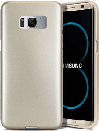 Mercury iJelly Back Cover Σιλικόνης Χρυσό (Galaxy S8)