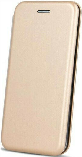 Forcell Book Δερματίνης Χρυσό (Redmi Note 7 / 7 Pro)