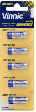 Vinnic Αλκαλική Μπαταρία A23 12V 1τμχ