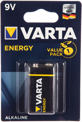 Varta Energy Алкална Батерия 9V 1бр
