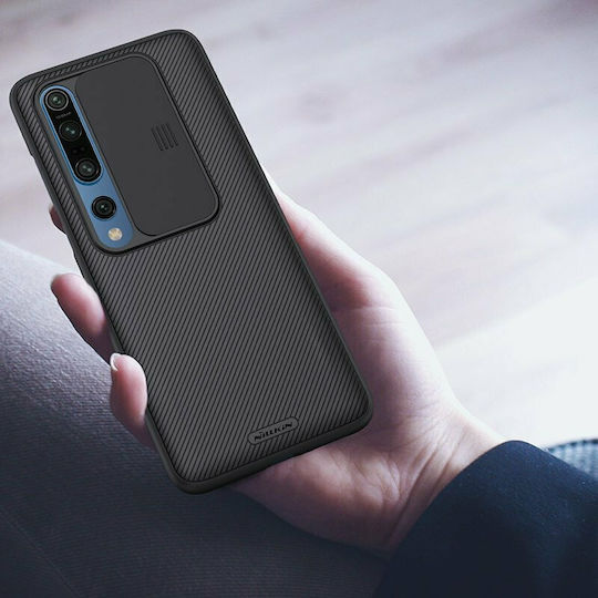 Nillkin Camshield Задна корица Пластмаса Черен (Xiaomi Mi 10 / Mi 10 Pro)