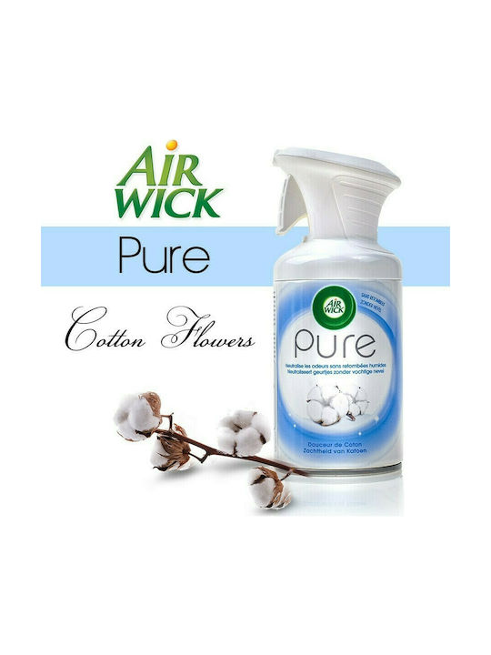 Airwick Fragrance Spray Pure with Fragrance Cotton Flowers 250ml