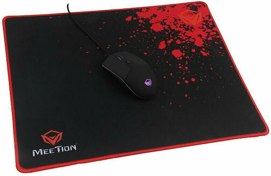 Meetion PD120 Gaming Mouse Pad Medium (335mm) με RGB Φωτισμό μέσω USB Μαύρο 17.007.0006