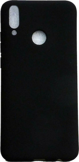 Back Cover Σιλικόνης Μαύρο (Huawei P Smart 2019)