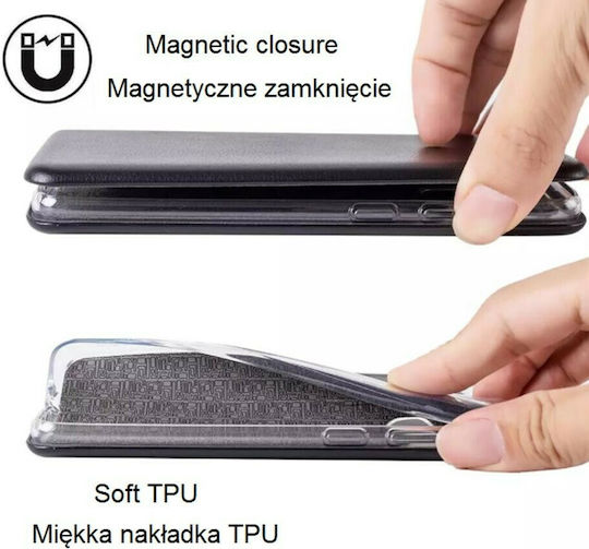 Forcell Smart Diva Книга Изкуствена кожа Зелен (Redmi Note 8T)