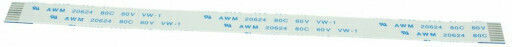 Powertech FFC Cable - Ribbon 8 PIN 1.0mm Pitch (140mm) C TYPE (CON-R006)