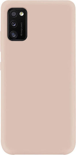 Sonique Liquid Back Cover Silicone Pink (Galaxy A41) 46-61465