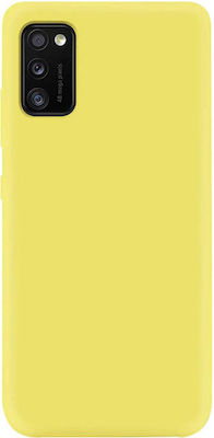 Sonique Liquid Back Cover Silicone Yellow (Galaxy A41) 46-61468