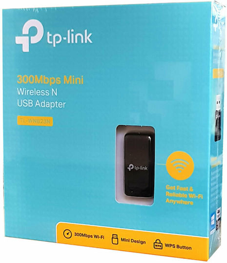 TP-LINK TL-WN823N USB Netzwerkadapter mit Drahtloser Verbindung Wi-Fi 300Mbps (Netzwerkversion v3)