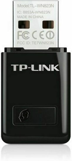 TP-LINK TL-WN823N Αντάπτορας Δικτύου USB με Ασύρματη Σύνδεση Wi-Fi 300Mbps (Πρότυπο v1)