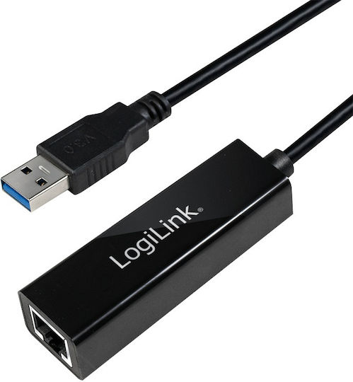 LogiLink UA0184A USB-C Netzwerkadapter mit Verkabelter Verbindung Gigabit Ethernet