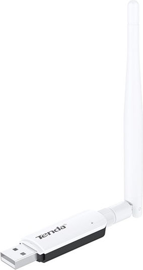 Tenda U1 Αντάπτορας Δικτύου USB με Ασύρματη Σύνδεση Wi-Fi 300Mbps και Αποσπώμενη Κεραία