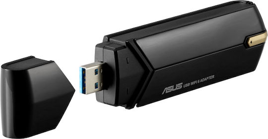Asus USB-AX56 Αντάπτορας Δικτύου USB με Ασύρματη Σύνδεση Wi-Fi 1775Mbps