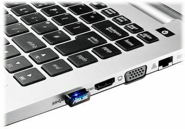 Asus USB-N10 NANO B1 USB Network Adapter with Wireless Wi-Fi Connection 150Mbps