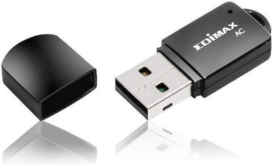 Edimax EW-7811UTC USB Netzwerkadapter mit Drahtloser Wi-Fi Verbindung 433Mbps