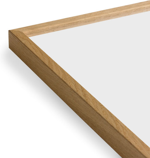 Paper Collective Κορνίζα Τοίχου με Μπεζ Πλαίσιο Ξύλινη 50x70