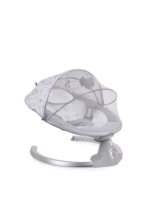 Moni Electric Baby Relax Ari with Music Grey for Child up to 9kg