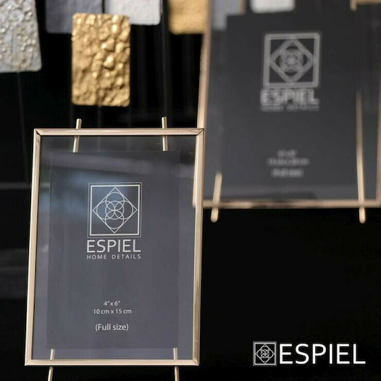 Espiel Κορνίζα Μεταλλική Χρυσό