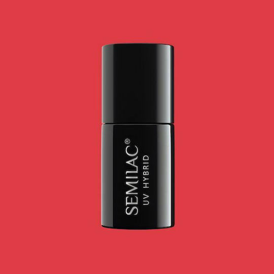 Semilac Classic Ημιμόνιμο Βερνίκι Νυχιών Red Carpet 134 7ml