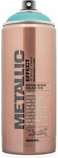 Montana Cans Σπρέι Βαφής Metallic Ακρυλικό με Μεταλλικό Εφέ Caribbean 400ml