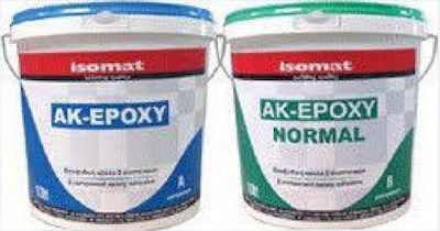 Isomat AK-Epoxy Normal (A+B) Κατασκευαστική Κόλλα 2 Συστατικών 1000ml