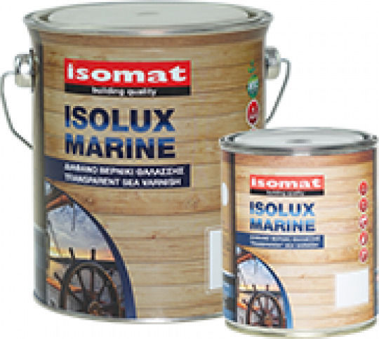 Isomat Isolux Marine Βερνίκι Επιφάνειας Άχρωμο Γυαλιστερό 750ml