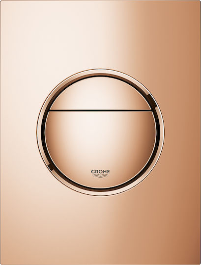 Grohe Nova Cosmopolitan S Placă de scurgere pentru toalete Dual Flush Apus Cald Warm Sunset