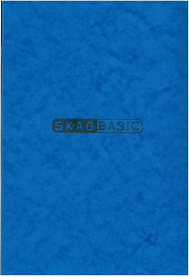 Skag Τετράδιο Ριγέ Α4 40 Φύλλων Basic (Διάφορα Χρώματα)