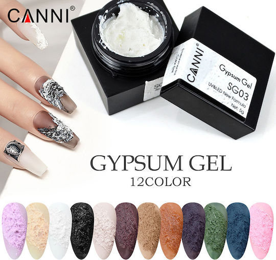 Canni Gypsum SG12 Nail Art Gel Colorful 5gr