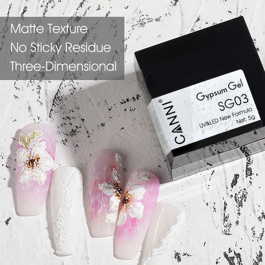 Canni Gypsum SG12 Nail Art Gel Colorful 5gr