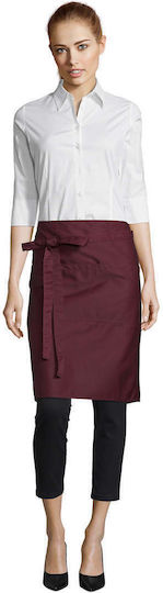 Sol's Apron Waist Greenwich Burgundy
