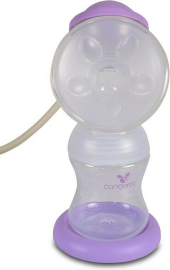 Cangaroo Electric Single Breast Pump Elegance Electric BPA Free Purple
