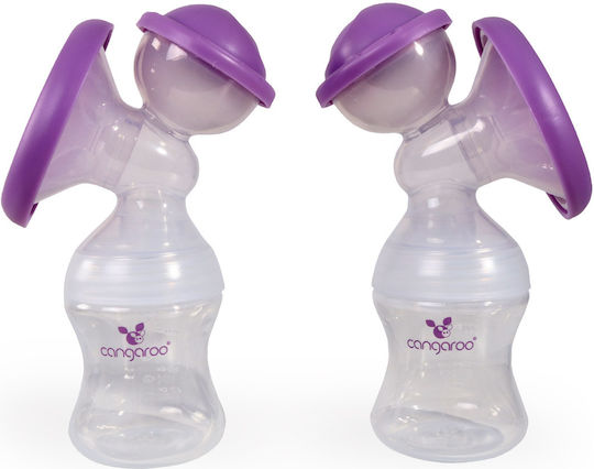 Cangaroo Electric Double Breast Pump Elegance Battery and Electric Purple