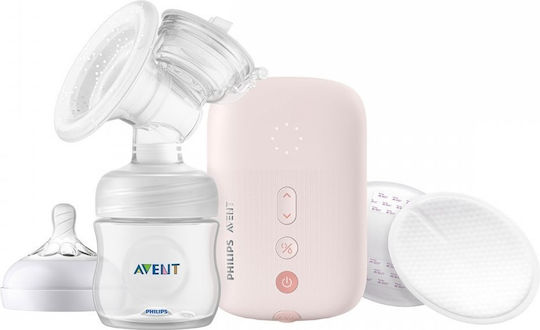 Philips Avent Ηλεκτρικό Μονό Θήλαστρο Ρεύματος Χωρίς BPA Ροζ 125ml