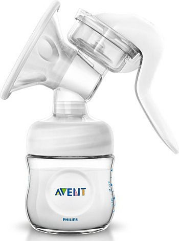 Philips Manual Single Breast Pump Avent BPA Free White 125ml