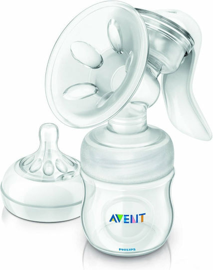 Philips Manual Single Breast Pump Avent BPA Free White 125ml