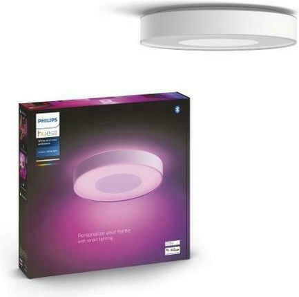 Philips Smart Deckenleuchte 42.5cm Weiß mit Integrierter LED und Fernbedienung