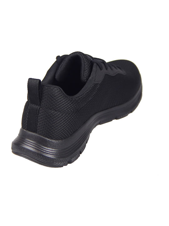 Flex Advantage 4.0 Ανδρικά Αθλητικά Παπούτσια Running Μαύρα