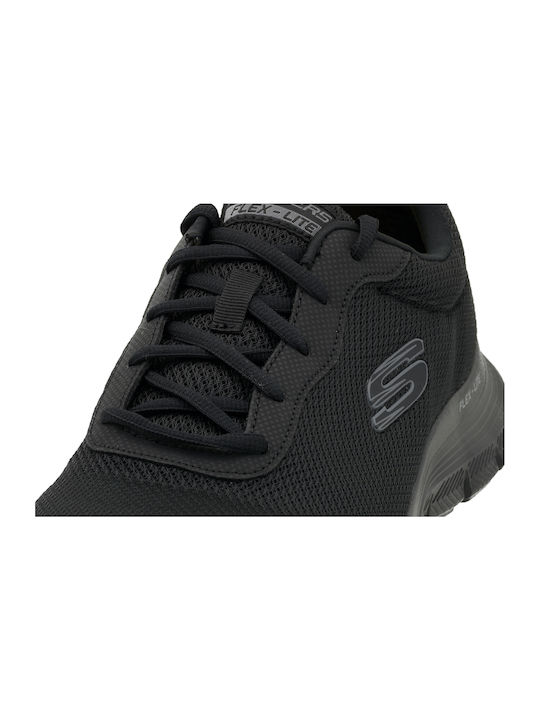 Flex Advantage 4.0 Ανδρικά Αθλητικά Παπούτσια Running Μαύρα