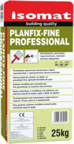 Isomat Planfix Fine Concrete Based Putty Resinous White 25kg