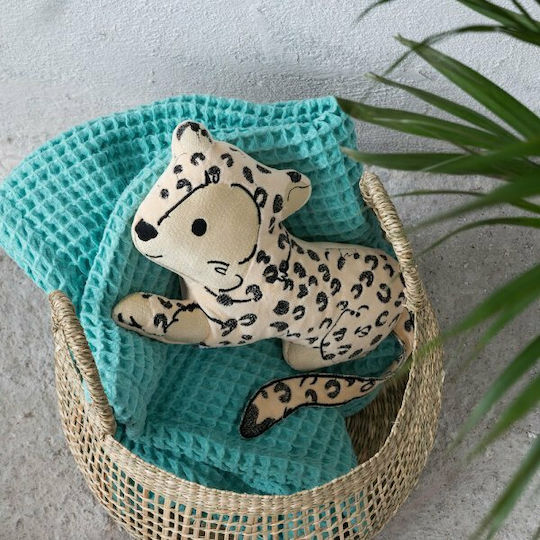 Nima Pernă Decorativă pentru Pătuț Sleepy Panther Bej 22x33cm
